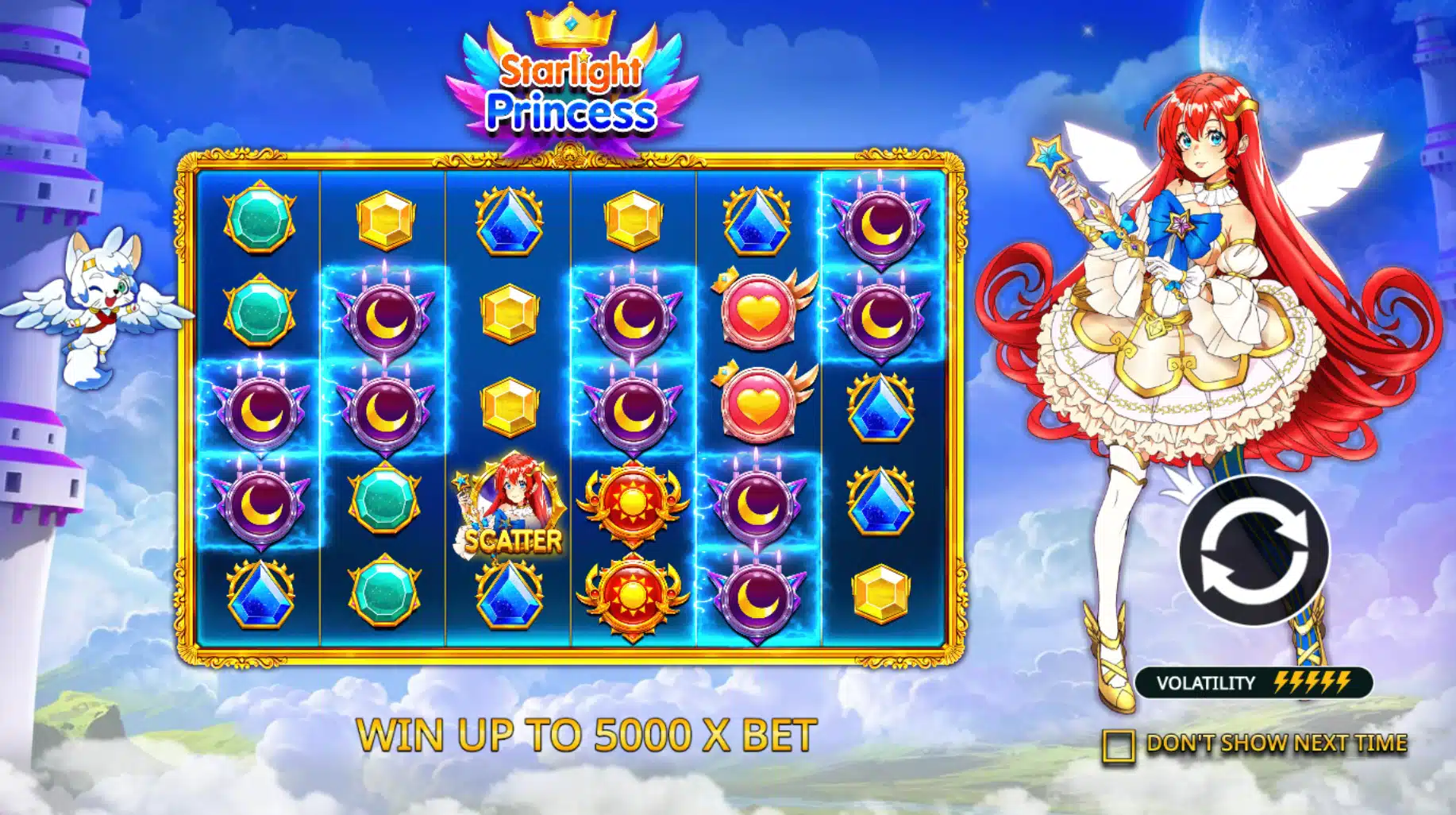 Betboo Starlight Princess slot image 7